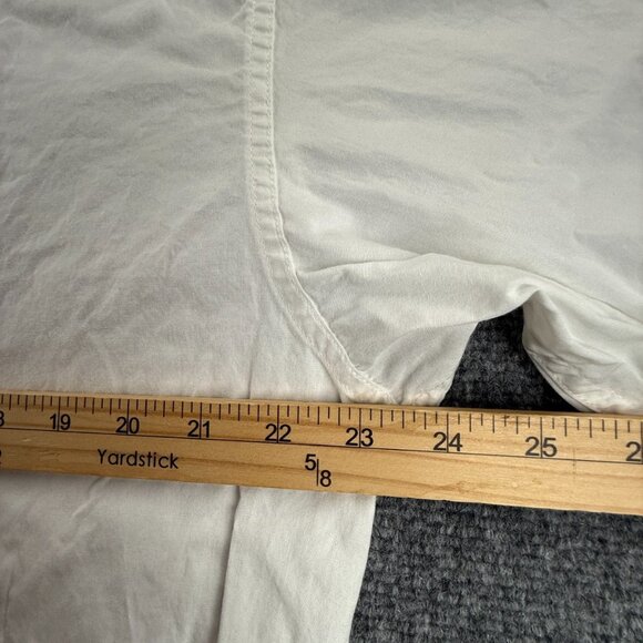 Versace Classic V2 Men Button Up Shirt White Long Sleeve Woven Cotton Designer - Picture 14 of 16